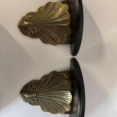 Pair of Decorative Wall Shelves
