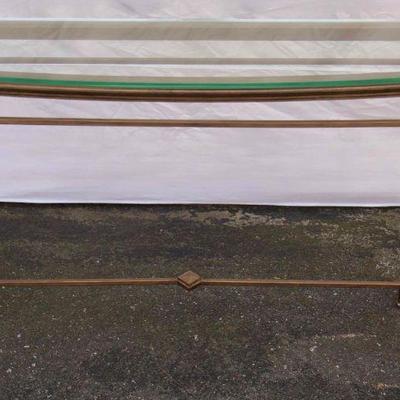 Bombay Company Glass and Metal Console Table, #2
