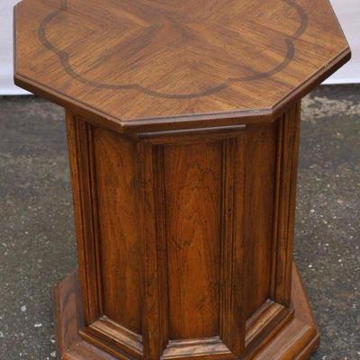 Vintage Octagonal Accent Table
