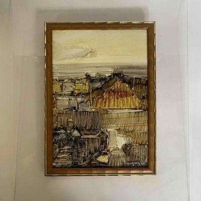 K Miyagi Original Painting on Board
