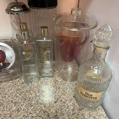 Vintage bar ware