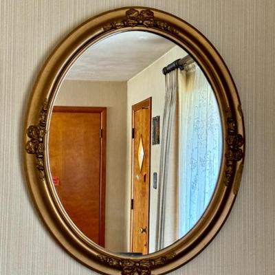 Gold Framed Mirror