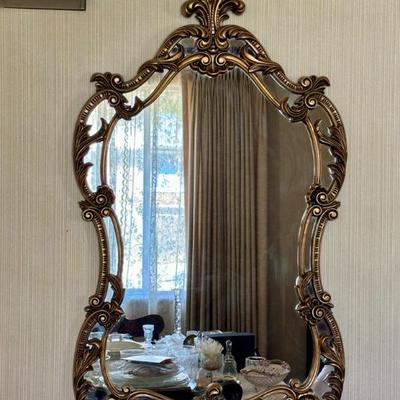 Hollywood Regency Style Mirror