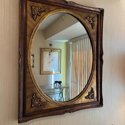 Victorian Gold Mirror