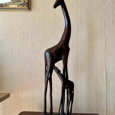 Wood Varied Giraffe