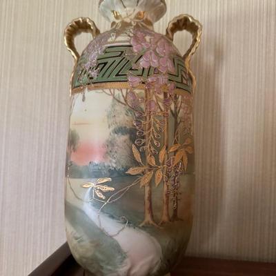 Sale Photo Thumbnail #41: Antique Morimura Nippon Porcelain Vase