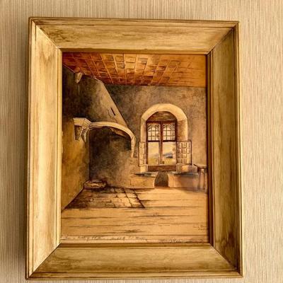Late 19th C Watercolor