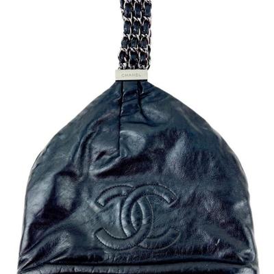 #189 • Chanel Lambskin Hobo Rock & Chain Mini Satchel
