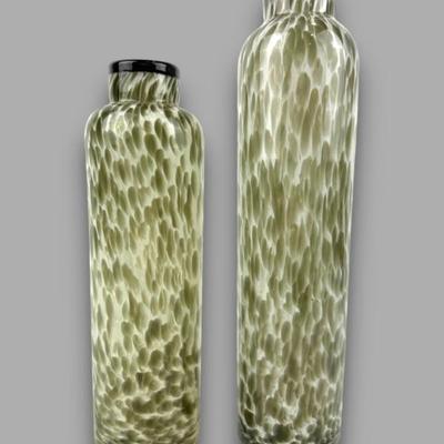 #171 • Contemporary Blown Glass Vase Set
