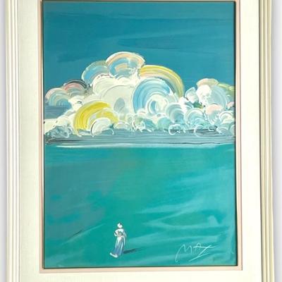 #149 • Peter Max: “Sage” Signed Framed LE Serigraph #18/300
