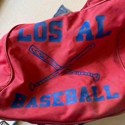 Vintage baseball bag