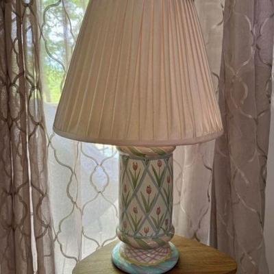 Mackenzie-Childs Tulip lamp