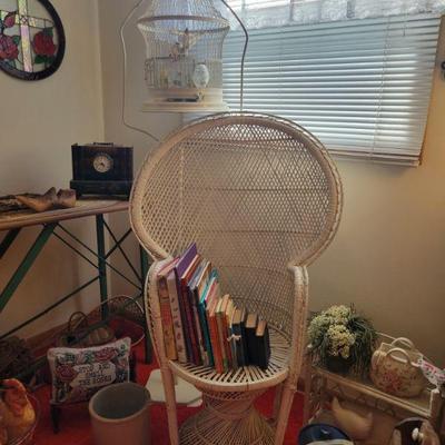 Peacock Chair, Birdcage 