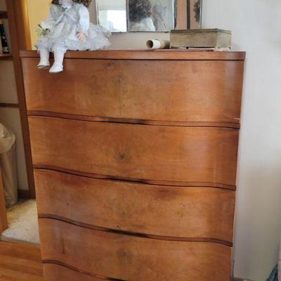 MCM tall dresser