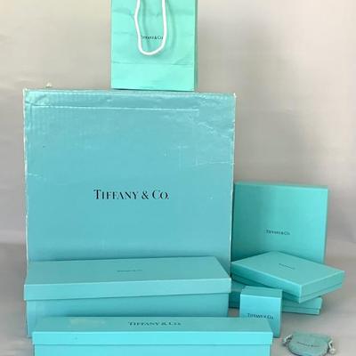 Empty Tiffany boxes