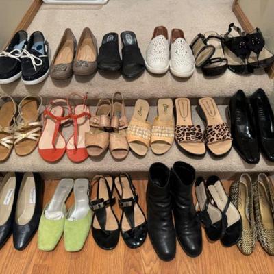 #2 Designer Shoe Wardrobe- Coach, Naturalizer, Amalfi, & More	