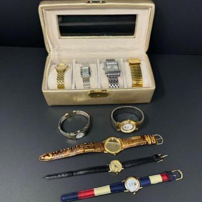 Assorted Vintage Designer Watches:Joan Rivers,Guess,Anne Klein, & More	