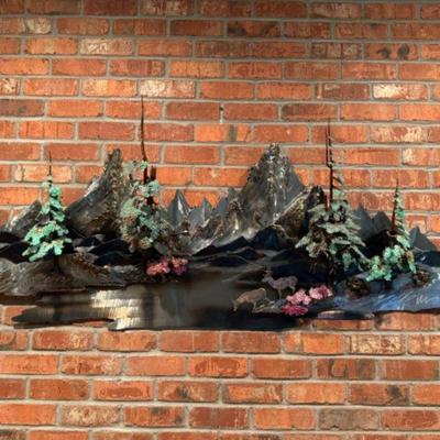 Three-Dimensional Steel Sculpture: A David Stiffler '94 Masterpiece	