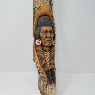 Neil J Rose Sculpture “Chief Joseph” Native American	