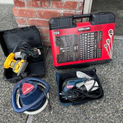 ﻿Power Tool & Automotive Bundle:Kirkland, Dewalt, Chamberlain, & Ryobi	