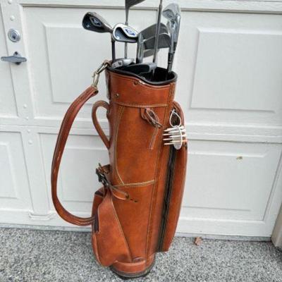 Vintage Golf Club Set w/ Premium Brands & Accessories	