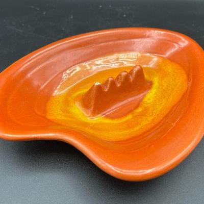 MCM Maurice Glazed Sunset Ceramic Ashtray

