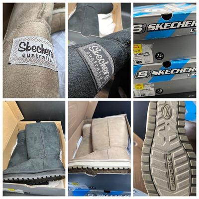 (2) Pairs of Sketchers Canary Boots Size 7.5 Women
