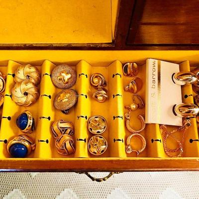 Costume Jewelry Earrings ft. Trifari, Monet, Sarah Coventry
