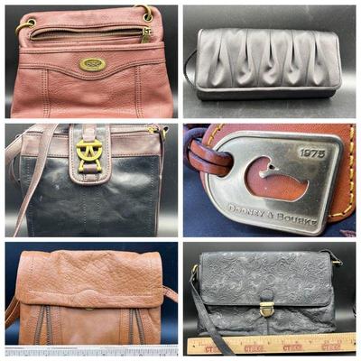 Tignanello, Dooney & Bourke, Day & Mood… Nine Handbags Total
