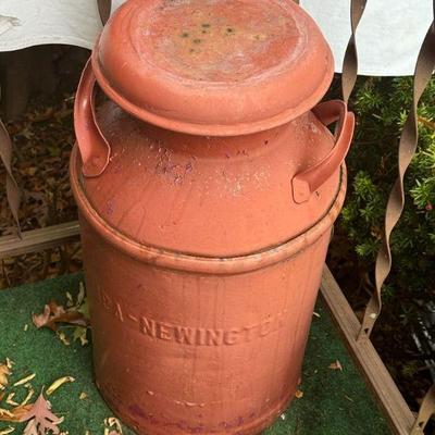 Metal Milk Jug
