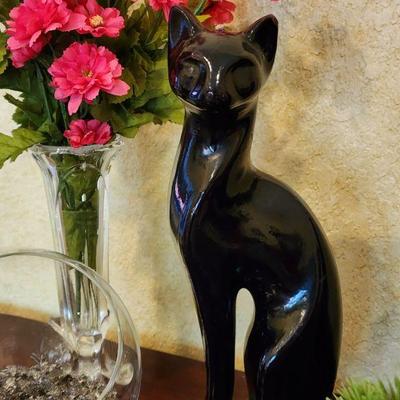 Black Cat Candle