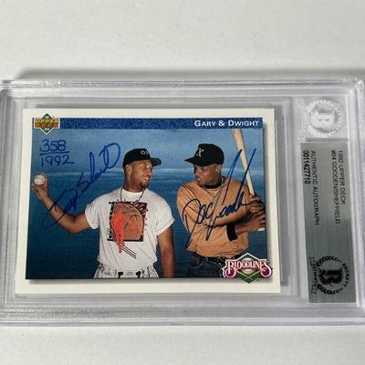 upper Deck Auto Gooden/Sheffield