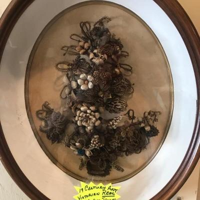 19 Century Hair Sculpter (Mourning Piece)