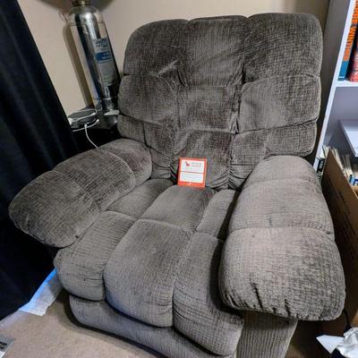 Genuine La-Z-Boy rocker swivel recliner.