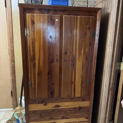 Vintage Cedar Wardrobe