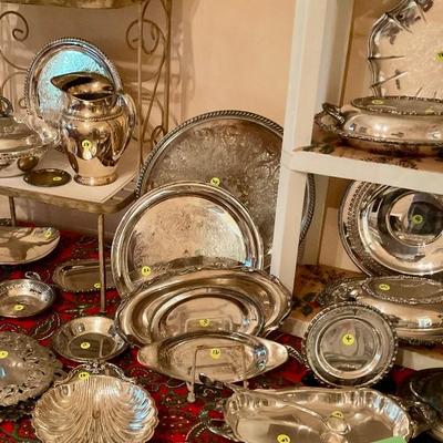 Silver plated items