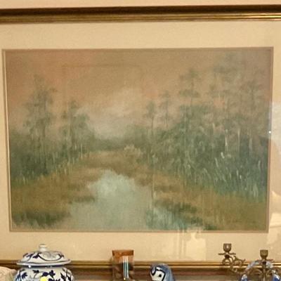 Oil pastel by A.J. Drysdale