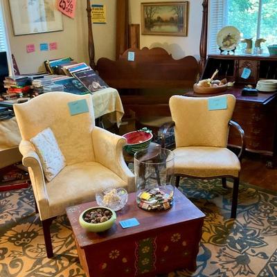 Upholstered chairs