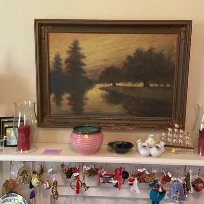 A.J. Drysdale oil painting
