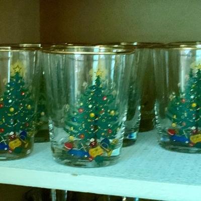 Sale Photo Thumbnail #103: Christmas glasses