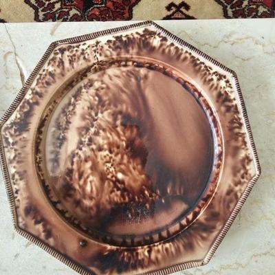 Whieldon Ware pottery plate