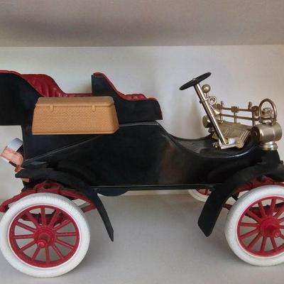 Vintage car whiskey decanter