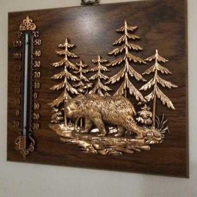 Vintage Yellowstone National Park thermometer