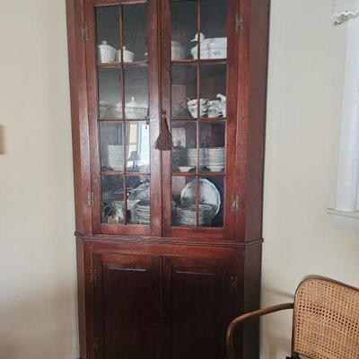 Gorgeous handmade china cabinet