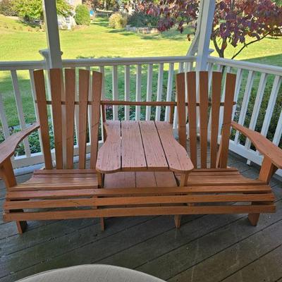 Adirondack bench 