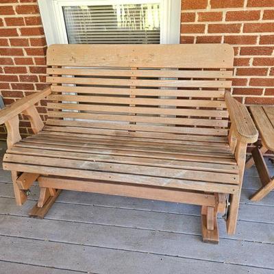 Adirondack bench 