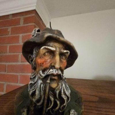 Old fisherman candle