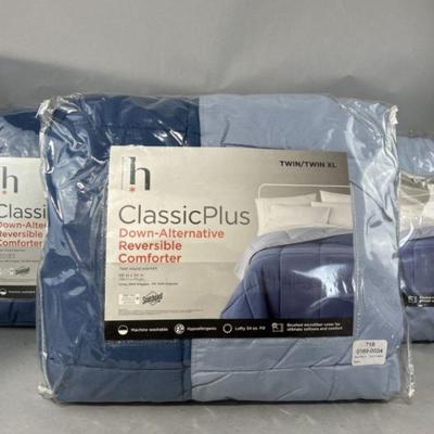 Lot 362 | New 3 Home Expression Twin/Twin XL Comforters
