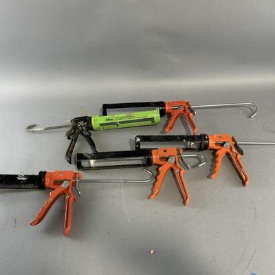 Lot 155 | Lot of Various Caulk Guns
