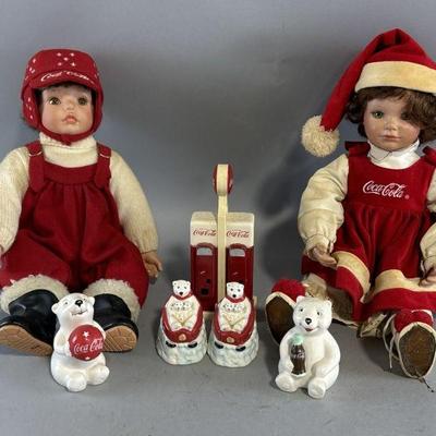 Lot 299 | Vintage Coca-Cola Dolls & Shakers
